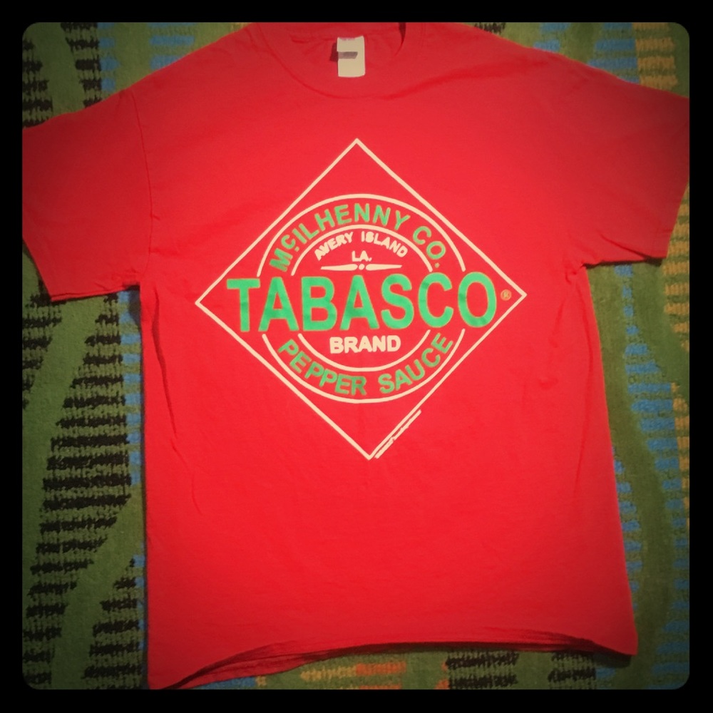 Tabasco tee NWOT GILDAN hot sauce